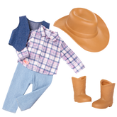 Our Generation Doll With Western Yellowstone Outfit Carolyn BD31704Z - Colorland Toys